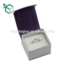 Luxus-Championship Schmuck Paperring Display Box für Finger